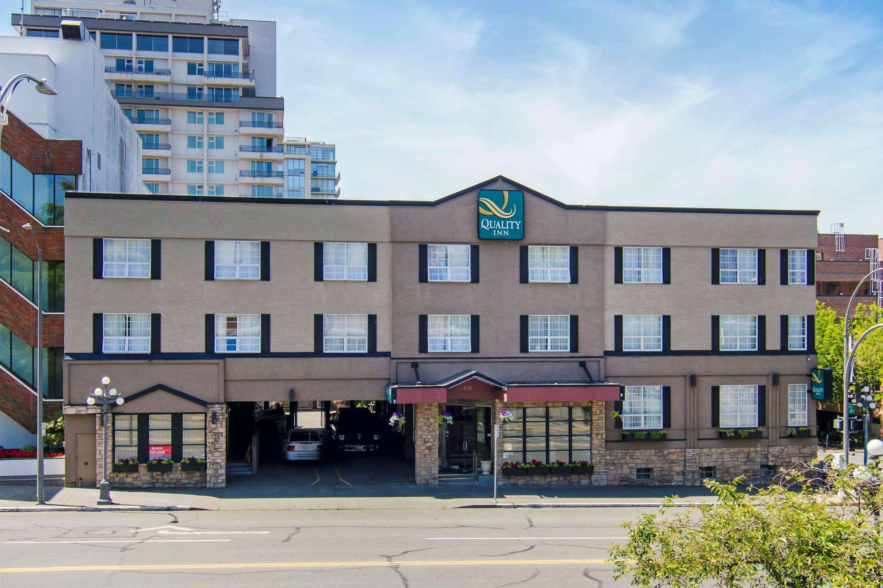 Quality Inn Downtown Inner Harbour Victoria Exterior foto